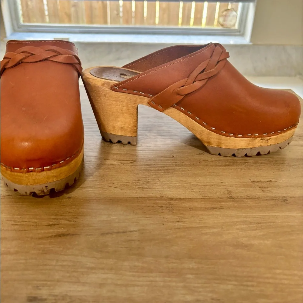 Free People x MIA Elsa Brown Leather Mules - Picture 6 of 16